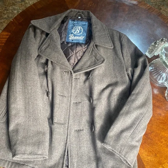 brandit Jackets Coats Brandit Pea Coat Poshmark